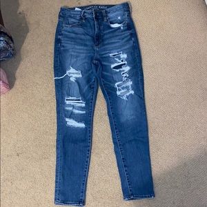 American Eagle high waisted jeans